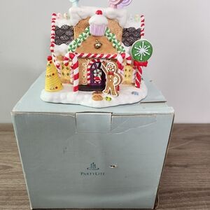 PartyLite Gingerbread House Candle Holder